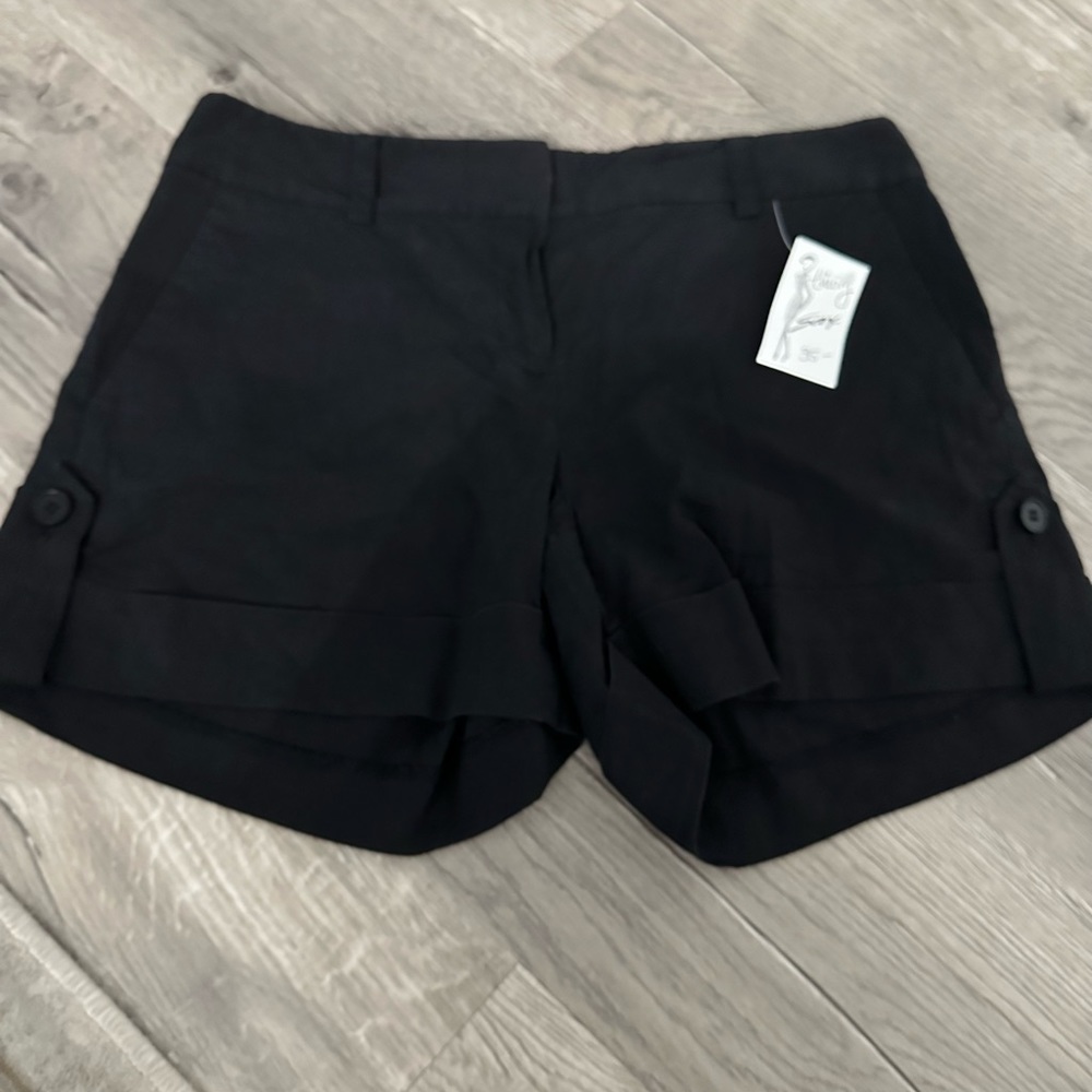 Theory RUBY Linen Blend Shorts Sz 8